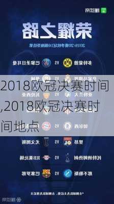 2018欧冠决赛时间,2018欧冠决赛时间地点