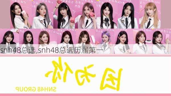 snh48总选,snh48总选历届第一