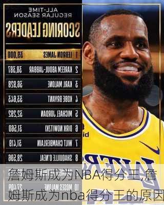 詹姆斯成为NBA得分王,詹姆斯成为nba得分王的原因