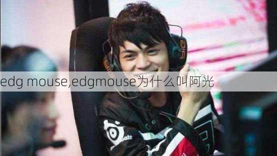 edg mouse,edgmouse为什么叫阿光